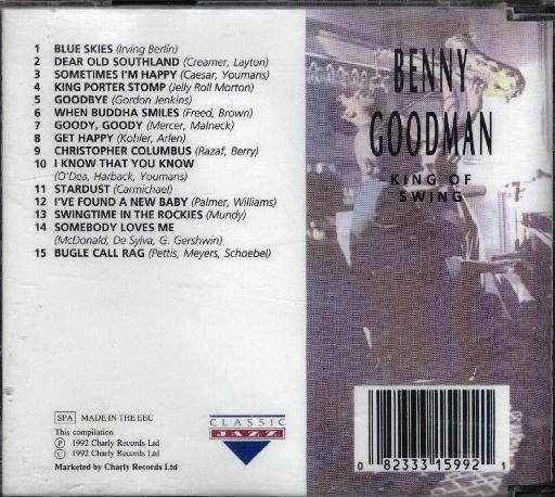 Benny Goodman - King Of Swing - Click Image to Close